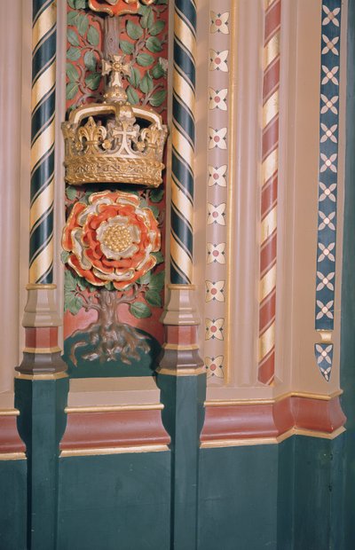 Detail der Türarchitektur in der Königlichen Galerie, um 1841 von Charles Barry